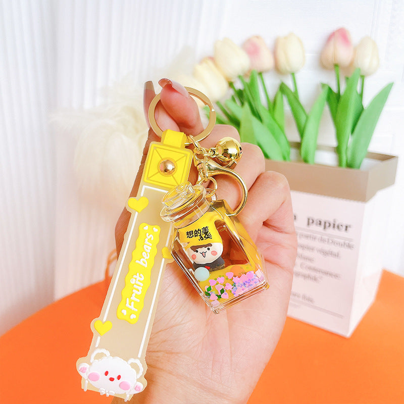 Wholesale Bear Figure Acrylic Keychains